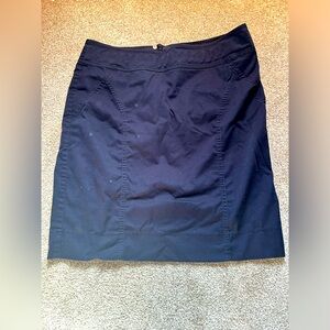H&M Blue Cotton Skirt Size 14